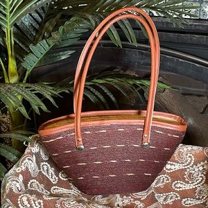 Woven Shoulder Bag